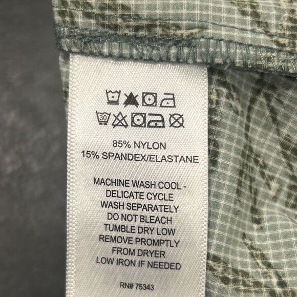 Aspen Skirt Womens Large Cargo Hiking Belted Outdoors Athletic Stretch Leaves - Picture 4 of 6